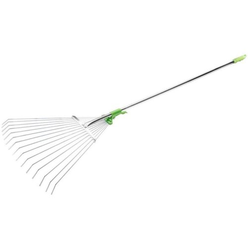 Граблі для листя Verto, складані, 15 зубців, ширина 19см, 123см, 0.8кг