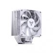 Кулер для процесора JONSBO PISA A5 ARGB White (120mm/LGA 1700/1200/115X/AM4/AM5/265W/4Pin PWM)