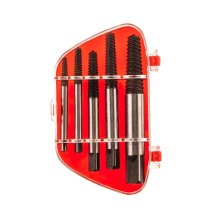Екстрактори для зламаних гвинтів Top Tools, набір 5шт, для гвинтів 3.3-19мм, кейс