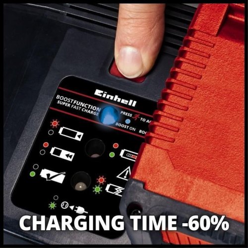 Зарядний пристрій Einhell PXC Boostcharger 3A PXC, 18В,  8А, 0.83кг