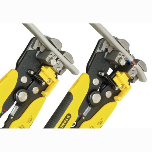 Знімач ізоляції Stanley, автоматичний, 0.2-6мм кв., кусачки, 210мм