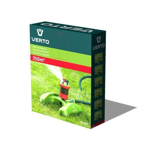 Зрошувач дощовий Verto, 6 функцій, регулювання діапазону поливу та кута струменя