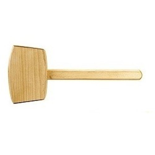 Киянка дерев'яна TOPEX, 500г, рукоятка дерев'яна