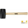 Киянка гумова TOPEX, 900г, 72мм, рукоятка дерев'яна