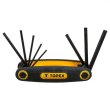 Ключі Torx TOPEX, набір 8шт, T9-T40, складаються в ручку