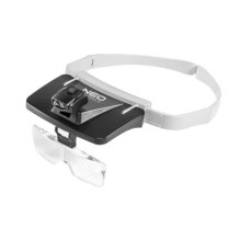 Збільшувальні лінзи Neo Tools, регулювання розміру голови, підсвічування 2xLED, 5 лінз