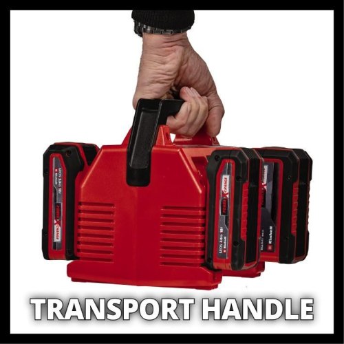 Зарядний пристрій Einhell 2x2 Power X-Quattrocharger 4A PXC, 18В, 4А 1.29 кг