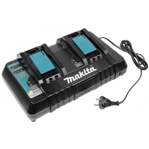 Набір акумулятора та зарядного пристрою Makita 198077-8 LX L1860, 2х18В, 6А•год, ЗП DC18RD, кейс Makpac3