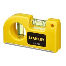 Рівень Stanley кишеньковий, 8.7см, 2 капсули, пластик, магнітна основа