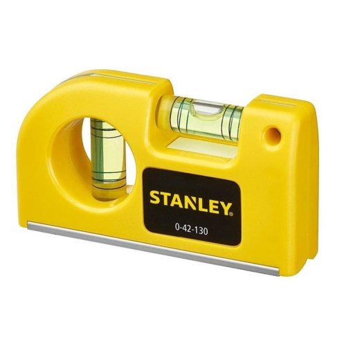 Рівень Stanley кишеньковий, 8.7см, 2 капсули, пластик, магнітна основа