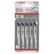 Полотно пиляльне для електролобзика Bosch, по дереву, набір 10шт