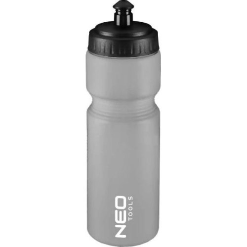 Пляшка для води Neo Tools для велосипеда, 700мл, довжина 23.5см, LDPE, сірий
