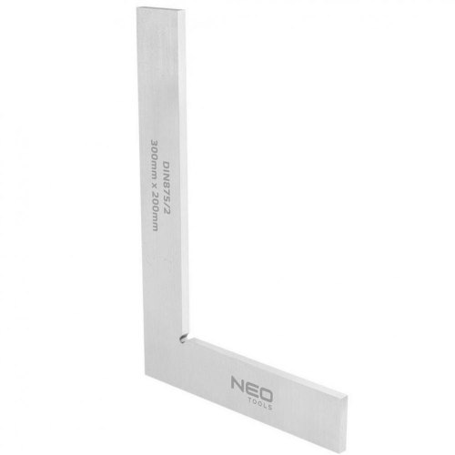 Кутник Neo Tools прецизійний, 30x20см, 90град, DIN875/2, вуглецева сталь