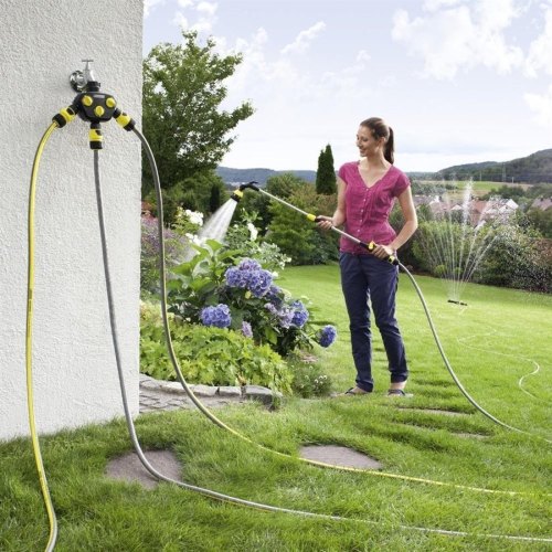 Розподільник для поливу Karcher, 3/4, 1, роздільник триканальний