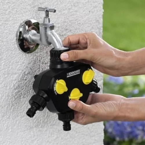 Розподільник для поливу Karcher, 3/4, 1, роздільник триканальний