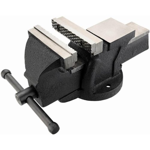 Тиски TOPEX, поворотні, чавунні, 100мм, 4.5кг