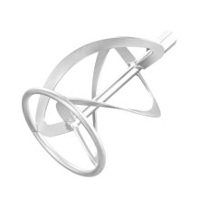 Мішалка для будівельних сумішей GRAPHITE, для густих розчинів, М14, діаметр 140мм, 230мм, підтягуюча