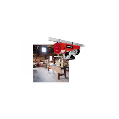 Тельфер електричний Einhell TC-EH 1000, 1600Вт, до 1000кг, трос 18м, 31.95кг