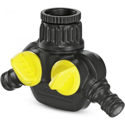 Розподільник для поливу Karcher, 3/4, 1/2, роздільник двоканальний