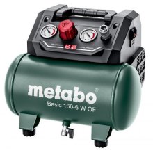 Компресор повітряний Metabo BASIC 160-6 W OF безолійний, 900Вт, 6л, 160л/хв, 8бар, 8.4кг