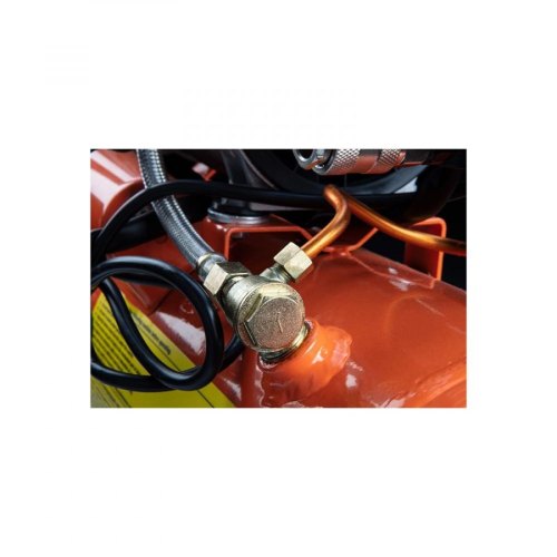 Компресор повітряний Neo Tools, безолійний, 500Вт, 12л, 95л/хв, 8бар, 2-х поршневий, IP20