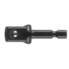 Перехідник GRAPHITE, 1/4 Hex > 1/2 квадрат, ударний, сталь S2