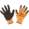 Рукавички робочі Neo Tools, латексне покриття, поліестер, р.10, помаранчевий