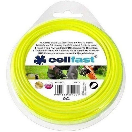 Ліска косильна Cellfast квадрат 1.6 x 15м