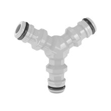 Конектор-трійник Cellfast BASIC 1/2 для муфт 1/2, 3/4