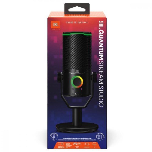 Мікрофон JBL Stream Studio Black (JBLSTRMSTUDIOBLK)