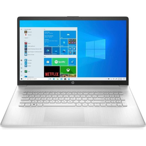 Ноутбук HP 17-cn3022ua 17.3 FHD IPS AG,Intel i5-1334U, 16GB, F1024GB, UMA, DOS, сріблястий (9H8Q6EA)