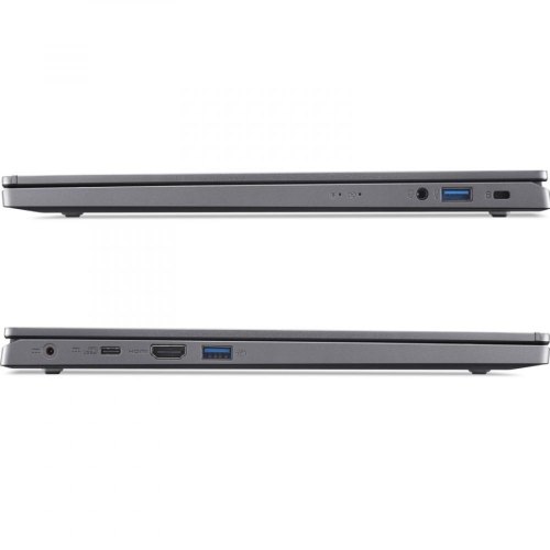 Ноутбук Acer Aspire 5 A515-58M 15.6 FHD IPS, Intel i3-1315U, 8GB, F512GB, UMA, Lin, сірий