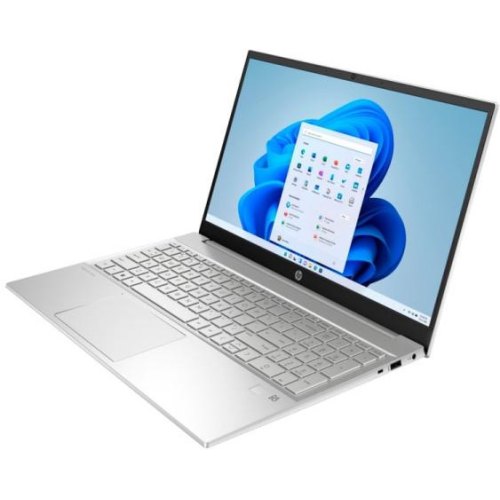 Ноутбук HP Pavilion 15-eh1134ua 15.6 FHD IPS AG, AMD R3-5300U, 8GB, F512GB, UMA, DOS, сріблястий