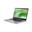 Ноутбук Acer Chromebook CB314-4H 14 FHD IPS, Intel i3-N305, 8GB, F512GB, UMA, ChromeOS, сріблястий