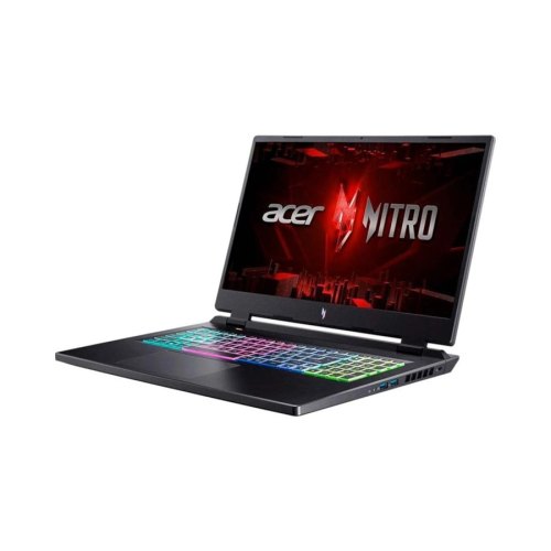 Ноутбук Acer Nitro 17 AN17-71 17.3 FHD IPS, Intel i5-13500HX, 16GB, F512FB, NVD4050-6, Lin, чорний