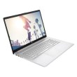 Ноутбук HP 17-cp3002ua 17.3 FHD IPS AG, AMD R7-7730U, 16GB, F512GB, UMA, DOS, сріблястий (826W9EA)