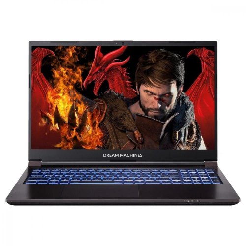 Ноутбук Dream Machines RG2050-15 15.6FHD IPS, Intel i7-13620H, 16GB, F1TB, NVD2050-4, DOS, чорний (RG2050-15UA25)