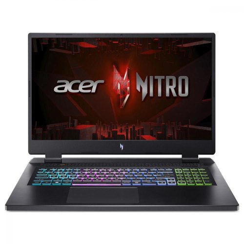 Ноутбук Acer Nitro 17 AN17-51 17.3 QHD IPS, Intel i7-13700H, 16GB, F1TB, NVD4060-8, Lin, чорний