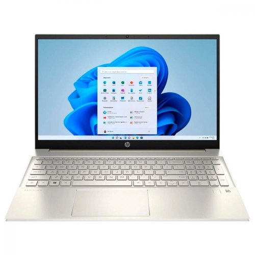 Ноутбук HP Pavilion 15-eh1057ua 15.6 FHD IPS AG, AMD R5-5500U, 16GB, F512GB, UMA, Win11, золотистий (826M1EA)