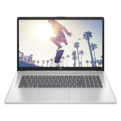 Ноутбук HP 17-cn3025ua 17.3 FHD IPS AG,Intel i3-N305, 8GB, F512GB, UMA, DOS, сріблястий