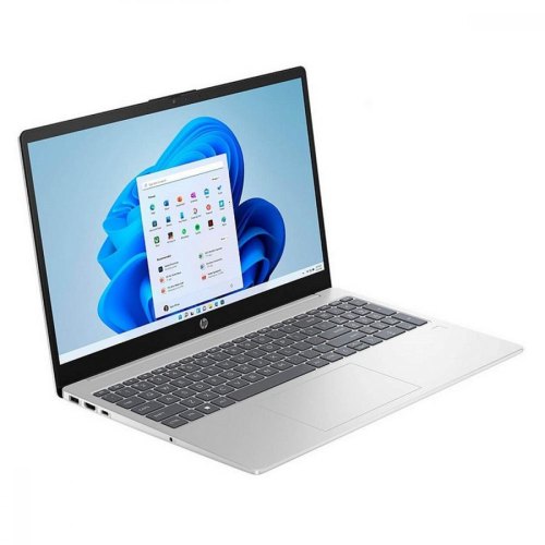Ноутбук HP 15-fd0023ua 15.6 FHD IPS AG, Intel i5-1335U, 16GB, F1024GB, NVD550-2, DOS, сріблястий
