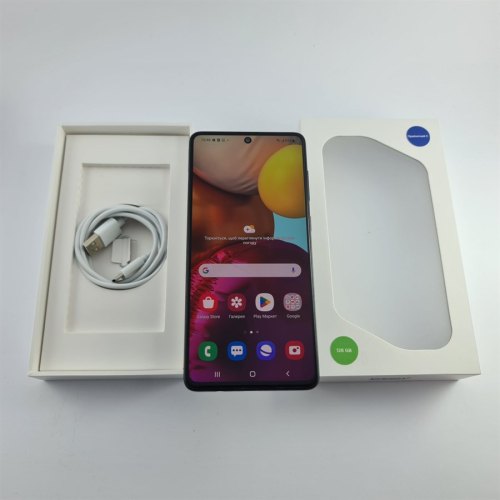 Смартфон Samsung Galaxy A71 128 GB Black USED **