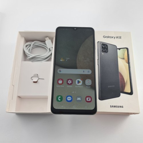 Смартфон Samsung Galaxy A12 32 GB Black USED **