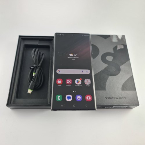 Смартфон Samsung Galaxy S22 Ultra 256 GB Black USED **