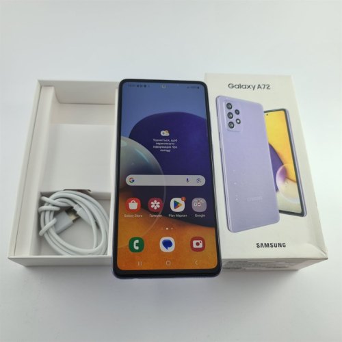 Смартфон Samsung Galaxy A72 256 GB Light Violet USED **