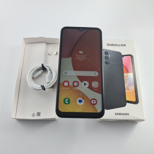 Смартфон Samsung Galaxy A14 128 GB Black USED **