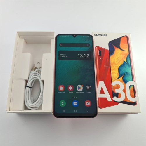 Смартфон Samsung Galaxy A30 32 GB Red USED **