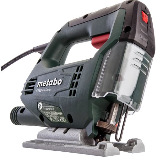 Лобзик Metabo STEB 65 Quick, 450Вт, 600-3000об•хв, хід 18мм, кофр, 1.9кг