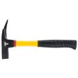 Молоток столярний TOPEX, 600г, магнітний утримувач, рукоятка скловолокно, жовто-чорний