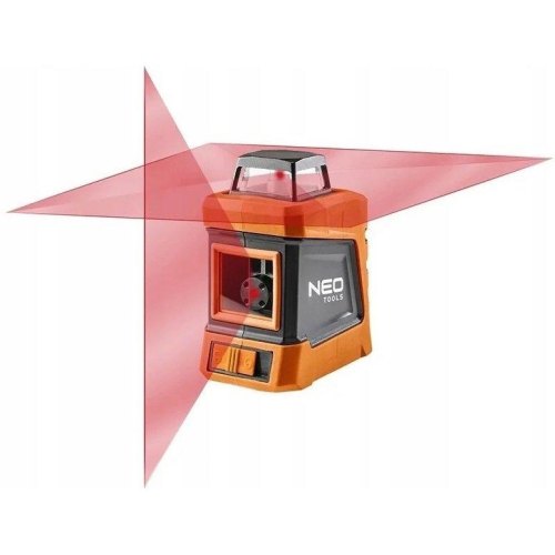 Нівелір лазерний Neo Tools, до 15м, ±0.03мм/м, 360° по вертикалі, з футляром та штативом 1.5м, IP54
